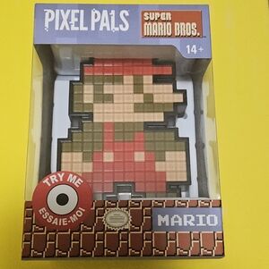 Super Mario Bros Mario 009 Pixel Pals Light Up Figure